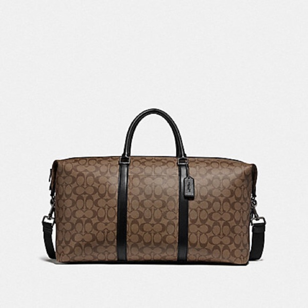 NEW ‼️ COACH MEN TREKKER 52 IN SIGNATURE CANVAS